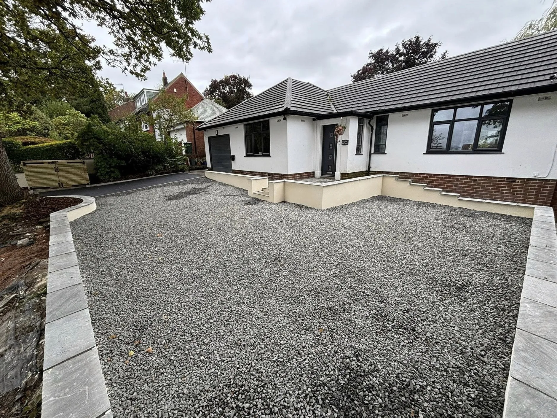 Driveway Transformation: after