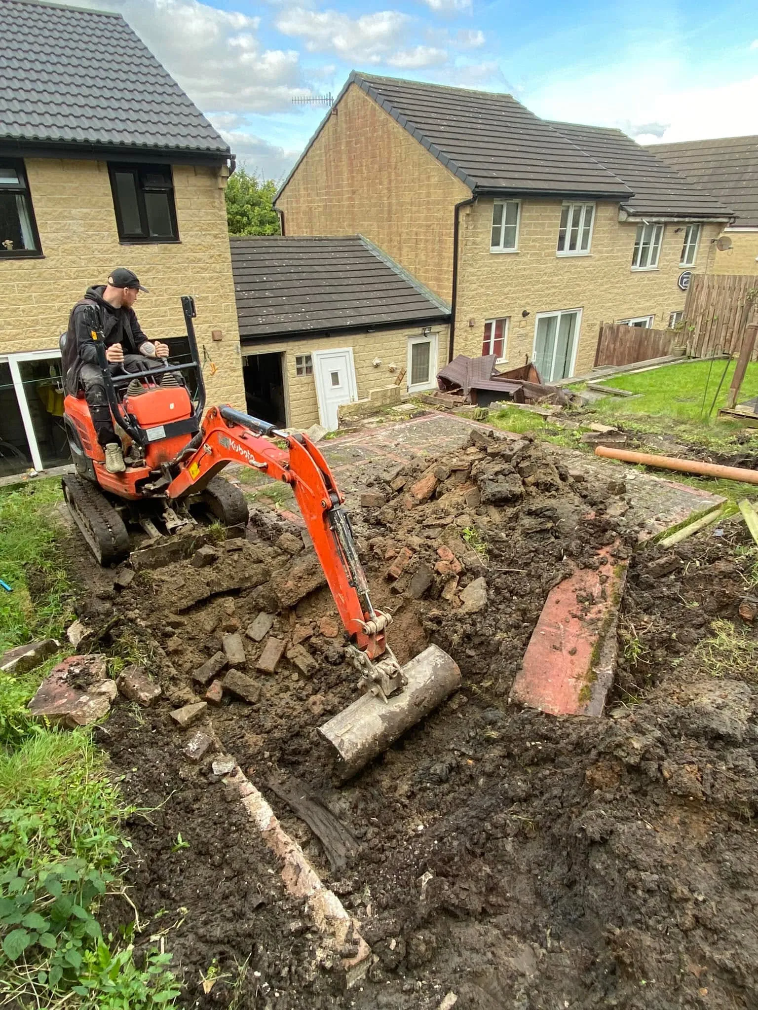 Renex Construction on site in Lancashire