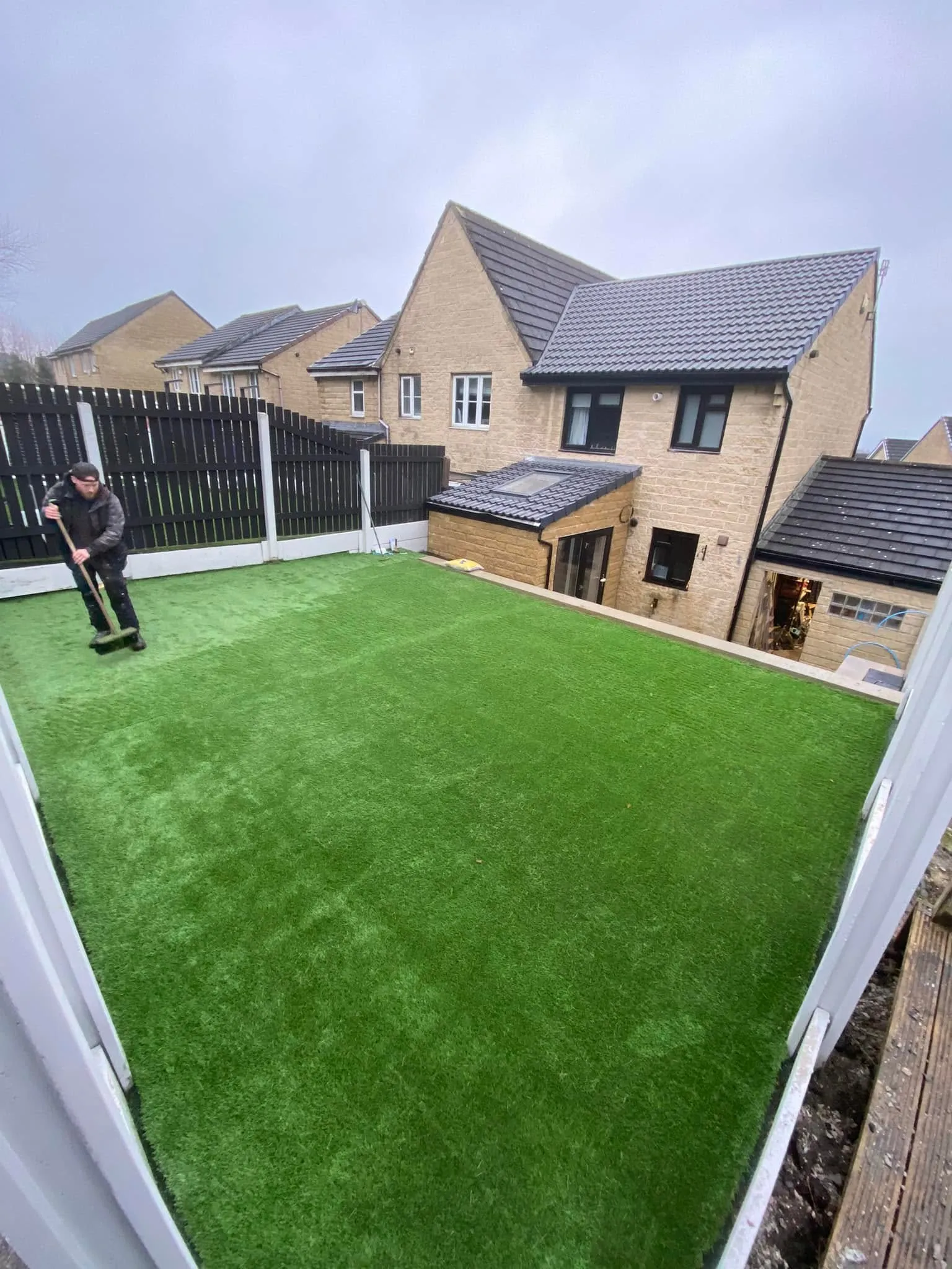 Recent Renex landscaping work in Lancashire