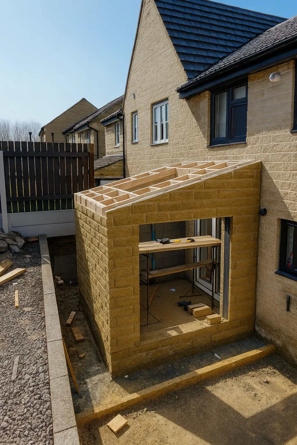 Garden Transformation & Lean-To Extension: photo 4